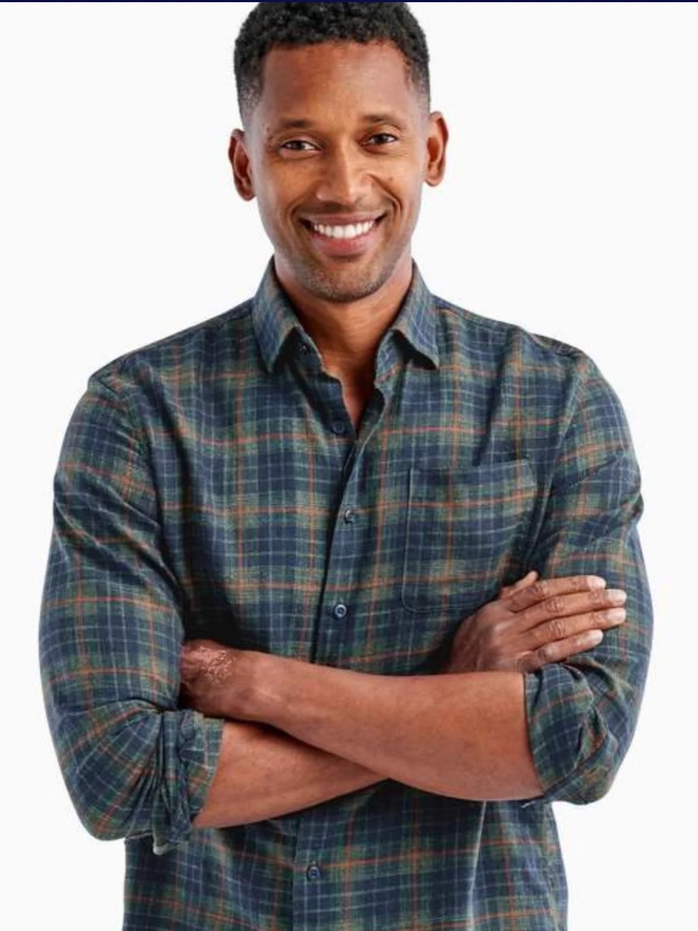 VGUC Johnnie O Sheridan Hangin' Out Flannel. Size Large . Color is Pine
